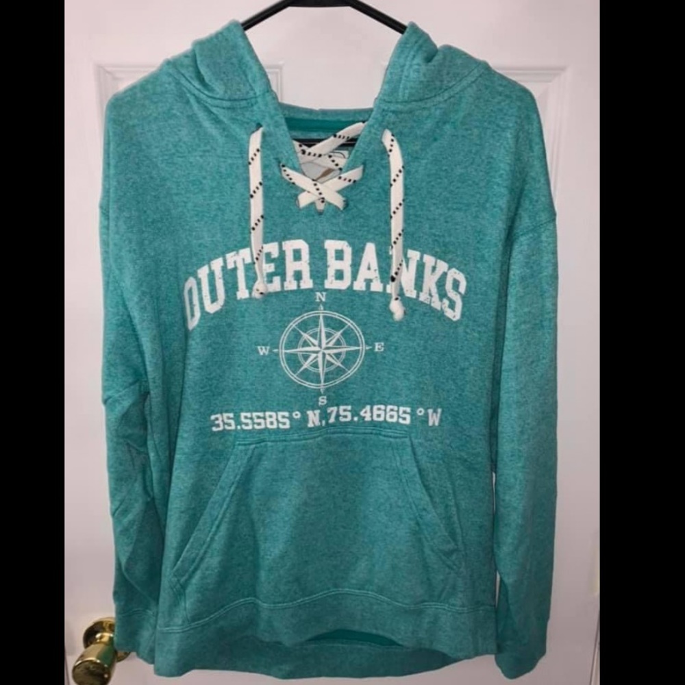woman's outer banks hoodie